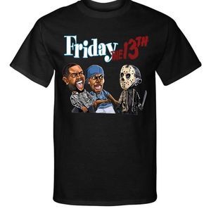 Friday Movie Halloween The 13th  Horror  Jason Deebo Smokey Graphic Tee Shirt
